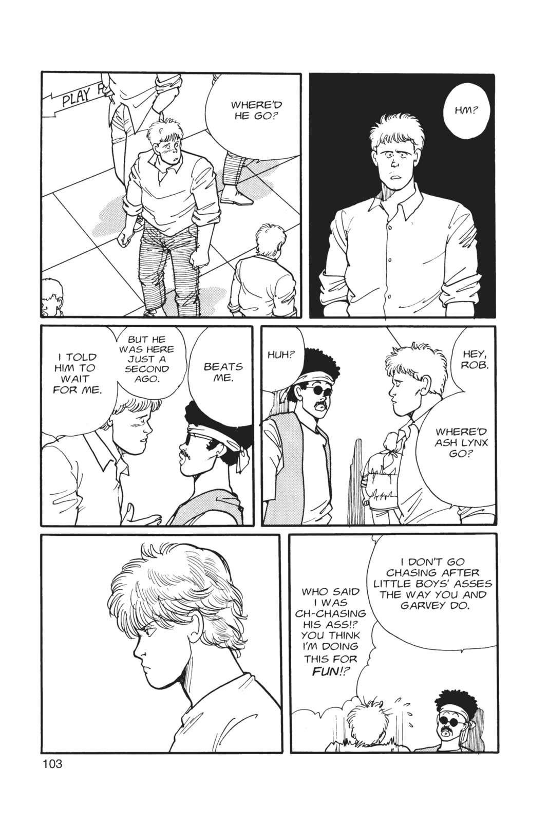 Banana Fish Chapter 2 image 098